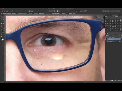 Update Affinity Photo: Falten reduzieren