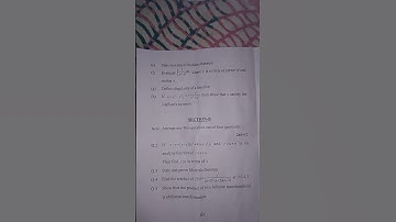 Complex Analysis Mathematics Paper  B.SC.- 2023 Allahabad State University #B.SC. #Mathematics