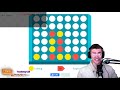 Ludwig gets absolutely destroyed in Connect 4 (Utterly Dominated)