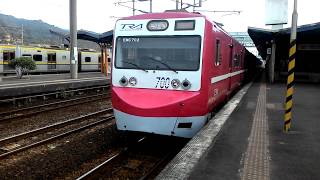 2194次京急電鐵彩繪EMU700型區間車二水站開出 20170201