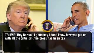 Trump impersonator John Di Domenico calls to Obama Ben Campbell C0nan O'Bri3n Show Part 1