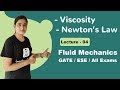 Newton's Law of Viscosity in Fluid Mechanics | fluid mechanics in hindi | GATE Lectures Well Academy