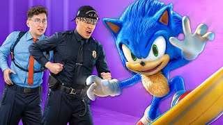 Хороший и Плохой Полицейский VS Sonic The Hedgehog! Мачо и Ботан в тюрьме!