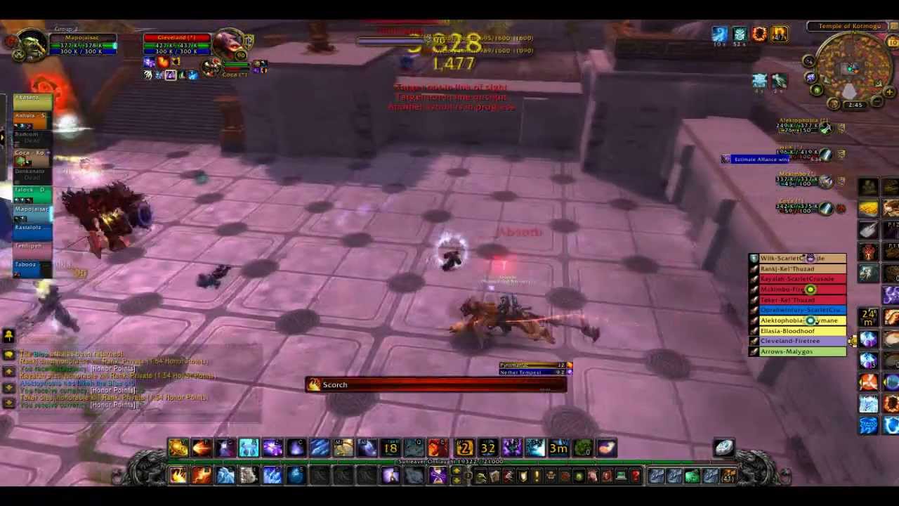 Short Fire Mage PvP [Ragnaros][Patch 5.2.0]