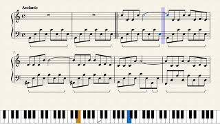 Love Story (Francis Lai) - Easy/Beginner piano tutorial Resimi