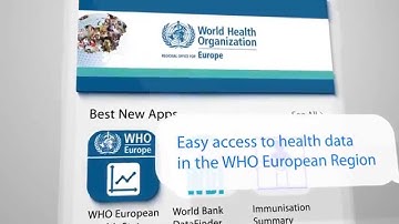 European health statistics app