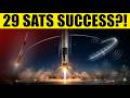 SpaceX launches 29 Starlink satellites on National Space Day, nails landing