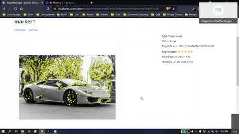 Augmented Reality Workshop Day 3 : Vuforia