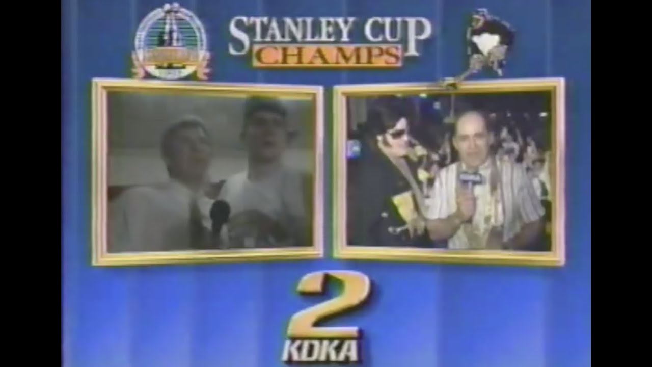 Pittsburgh Penguins Win 1992 Stanley Cup, KDKA-TV Broadcast 