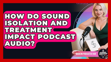 How Do Sound Isolation And Treatment Impact Podcast Audio? - Modern Podcaster Hub