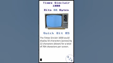 Timex Sinclair 1000 - Quick Bits 05