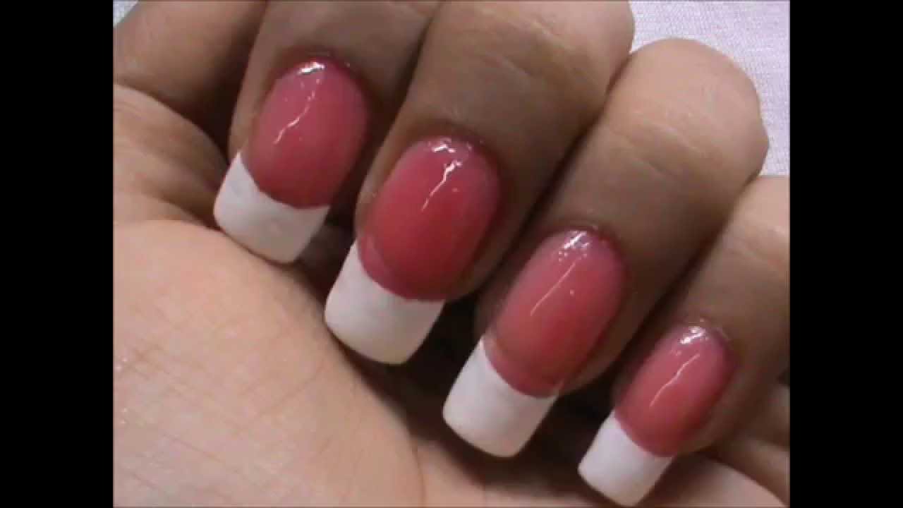 How to do French Manicure? : Tutorial - YouTube