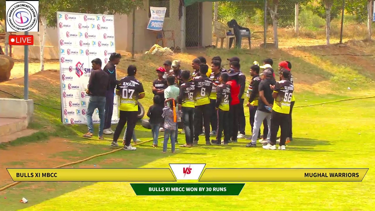 BULLS XI MBCC vs MUGHAL WARRIORS SHARJA (T20) 10th MAR 2024 YouTube