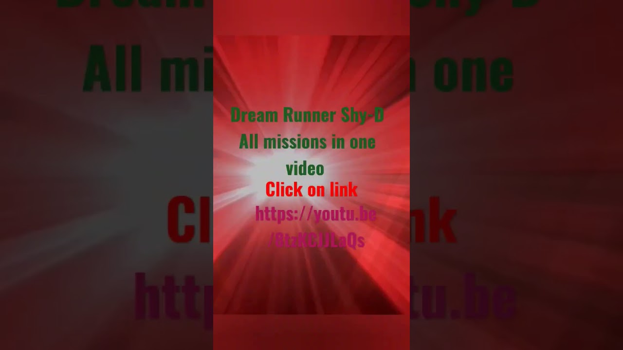 Dream Runner Shy-D || All missions full guide || Pubg new state mobile  || gaming_today