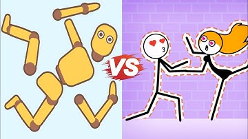 Ragdoll Break 🆚 Through The Wall - Max All Levels Funny Android iOS Gameplay