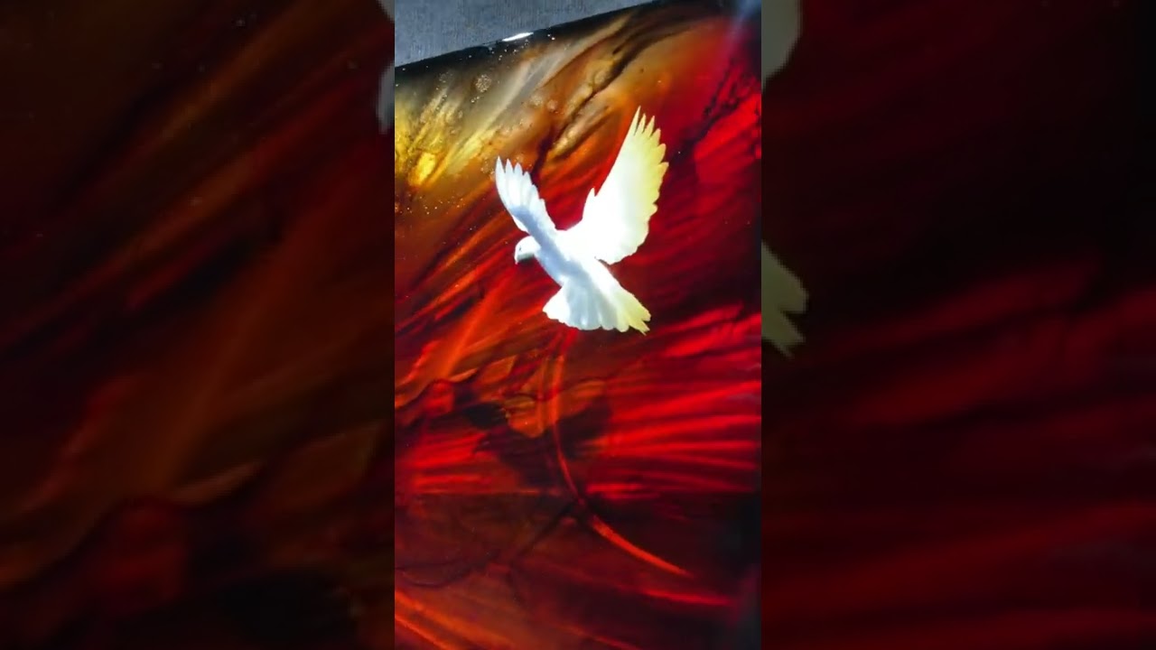 Chris Derubies unique “Dove” 16x36