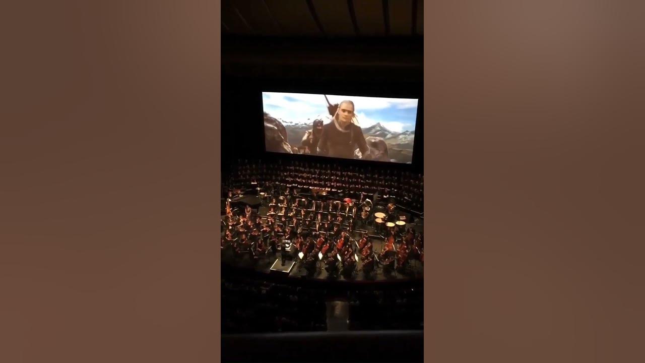 Lord of the Rings live orchestral experience ❤️🎬
