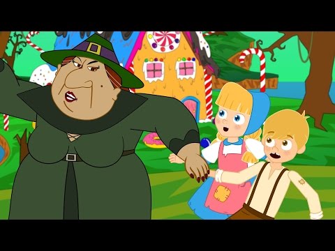 Hansel e Gretel - Historia completa - Desenho animado infantil com Os Amiguinhos