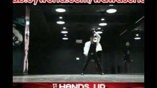 WAWA DANCE ACADEMY 2PM HANDS UP DANCE STEP MIRRORED MODE