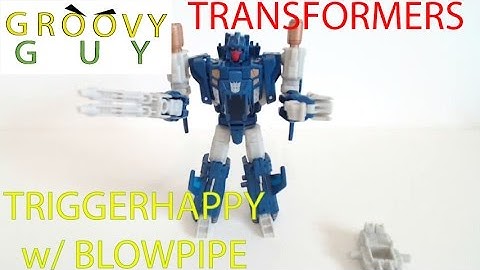 TRANSFORMERS: TITANS RETURN - TRIGGERHAPPY w/BLOWPIPE