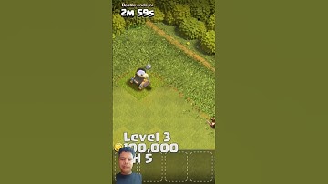 Level 1 to MAX mortar with animation | COC #shorts