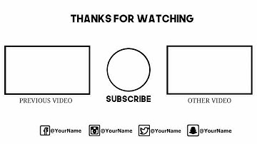 HOW TO MAKE CLEAN OUTRO || KINEMASTER TUTORIAL