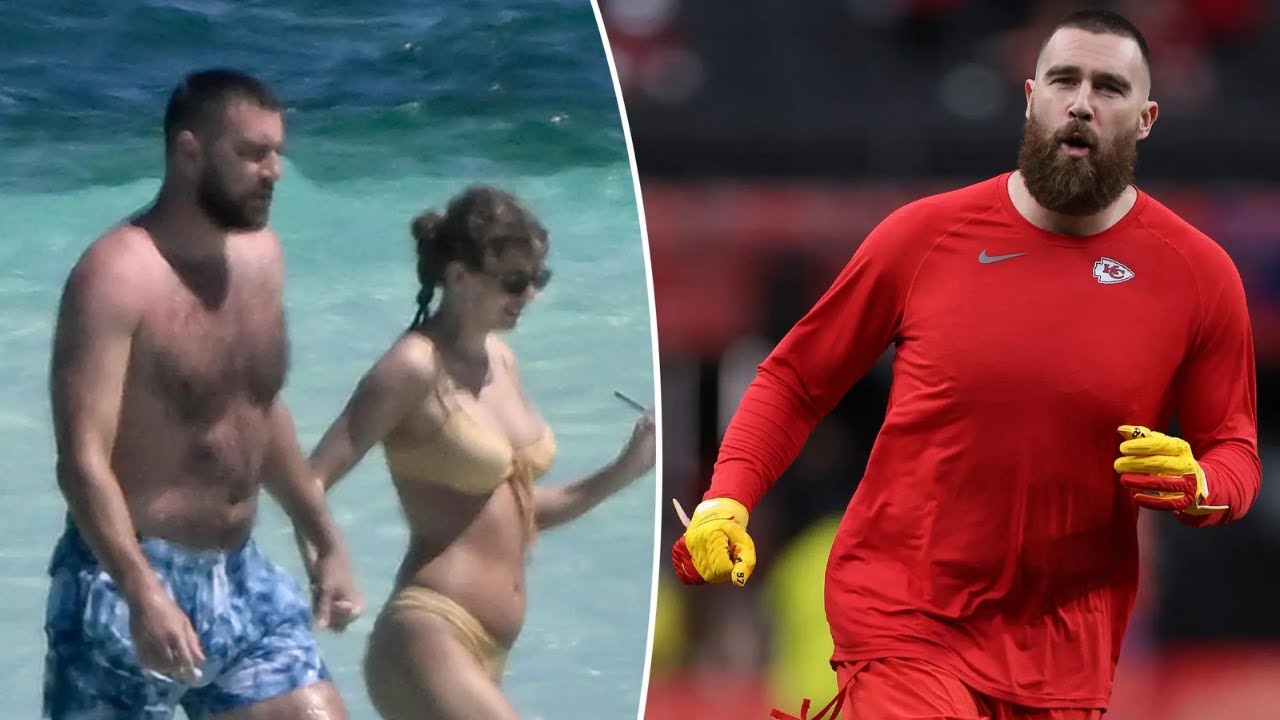 Travis Kelce Jokes About His Weight After Vacation With Taylor Swift travis-kelce-jokes-about-his-weight-after-vacation-with-taylor-swift