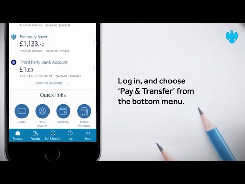 The Barclays App | How To Make A Transfer