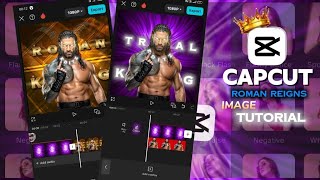 How To Make Roman Reigns Image Tutorial in Capcut || Tribal King Editz  screenshot 2