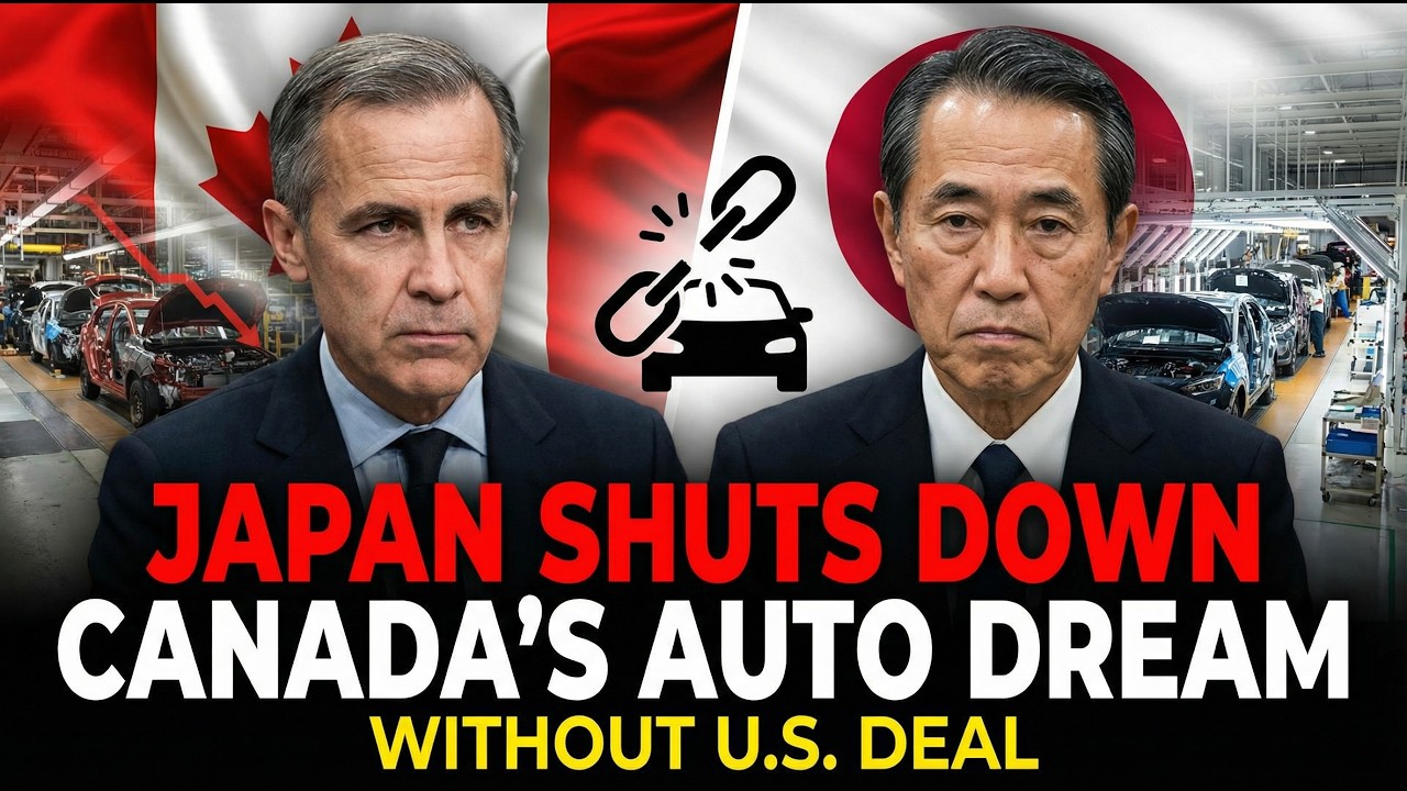 Japan Shuts Down Canada's Auto Dream Without U.S. Deal!