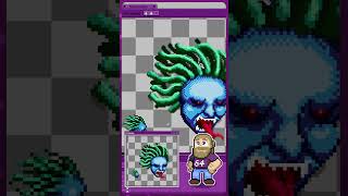 Sprites Reimagined: Castlevanias Medusa Head Upscale! #shorts