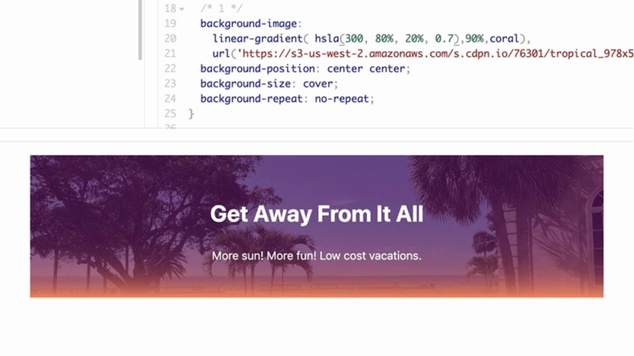 Adding A CSS Gradient Overlay YouTube Adding A CSS Gradient Overlay YouTube