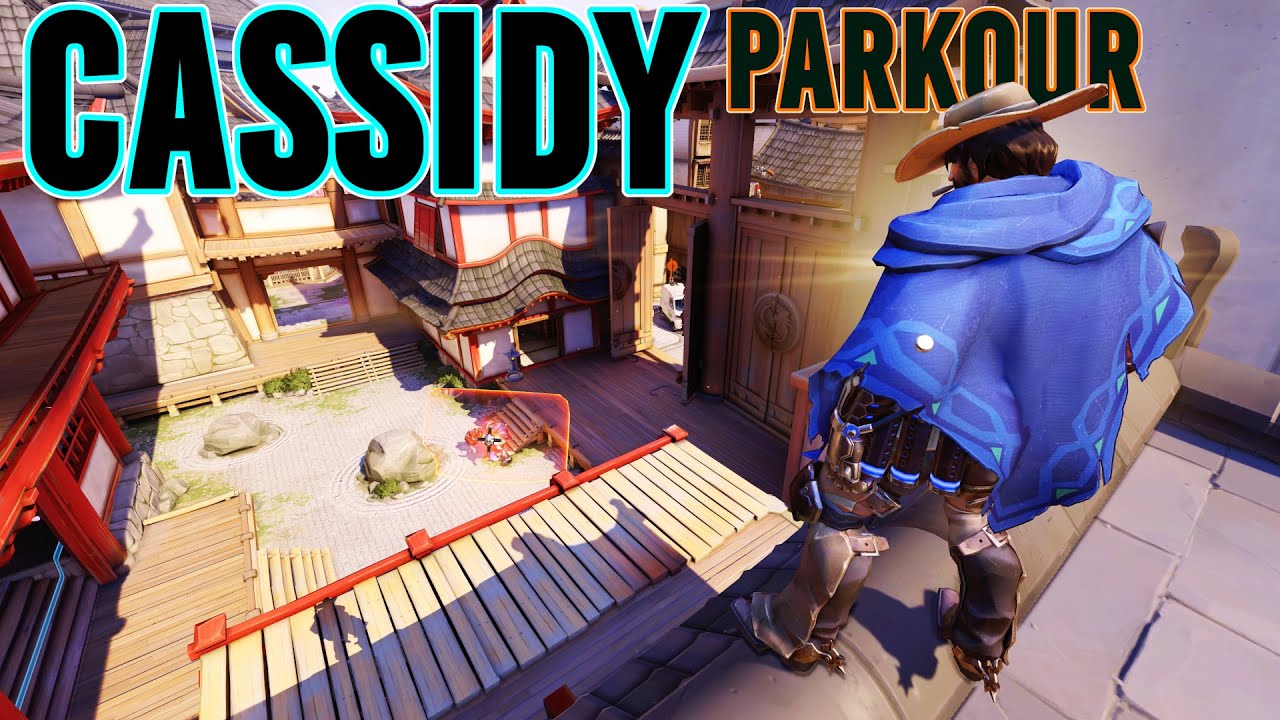 NEW Cassidy parkour flanks and map spots  - OVERWATCH COMBAT ROLL PATCH #1 Assault