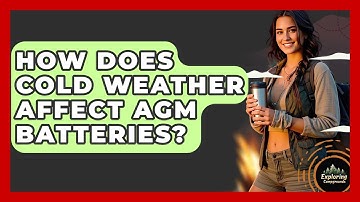 How Does Cold Weather Affect AGM Batteries? - Exploring Campgrounds