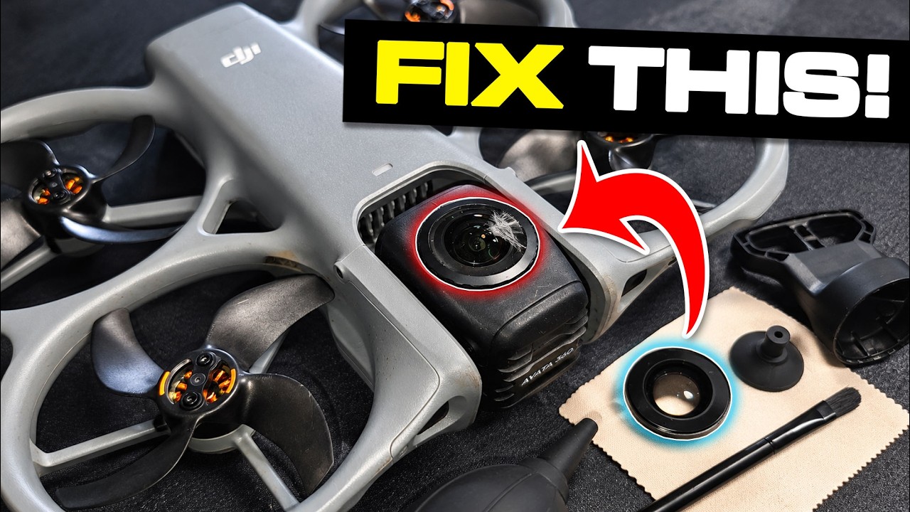 How to Change the Lens of your DJI Avata 360?  Don’t Make This Mistake!