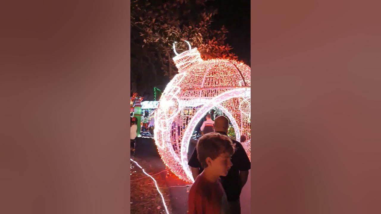 Beauclerc yard of Christmas lights Jacksonville Florida YouTube