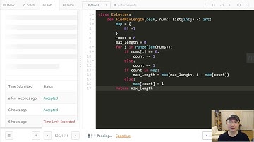 525. Contiguous Array - English Version
