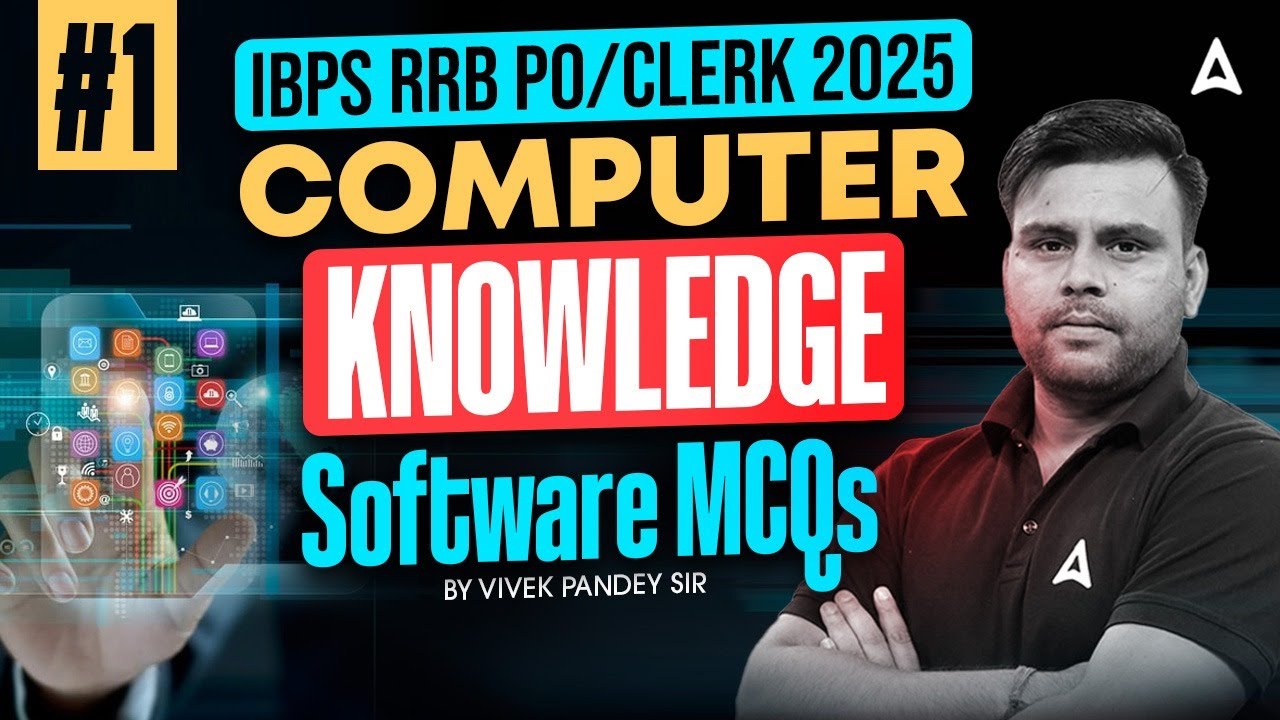 IBPS RRB PO Clerk 2025 | Computer Knowledge Software MCQs | By Vivek ...