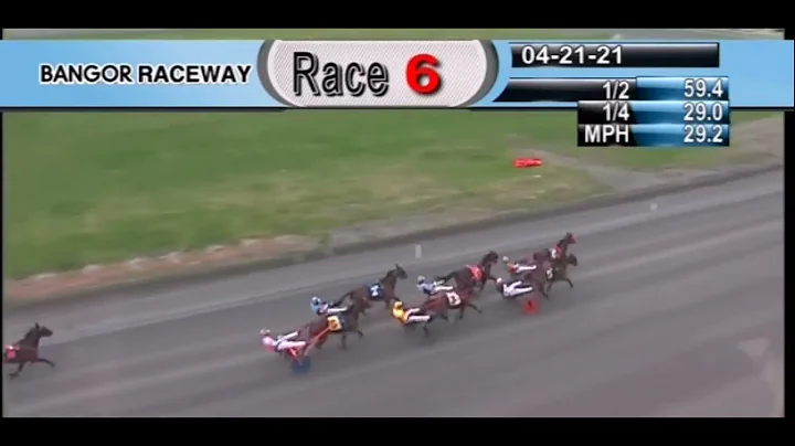 Bangor Raceway - Horse Races 5,6,7 and 8  April 21, 2021