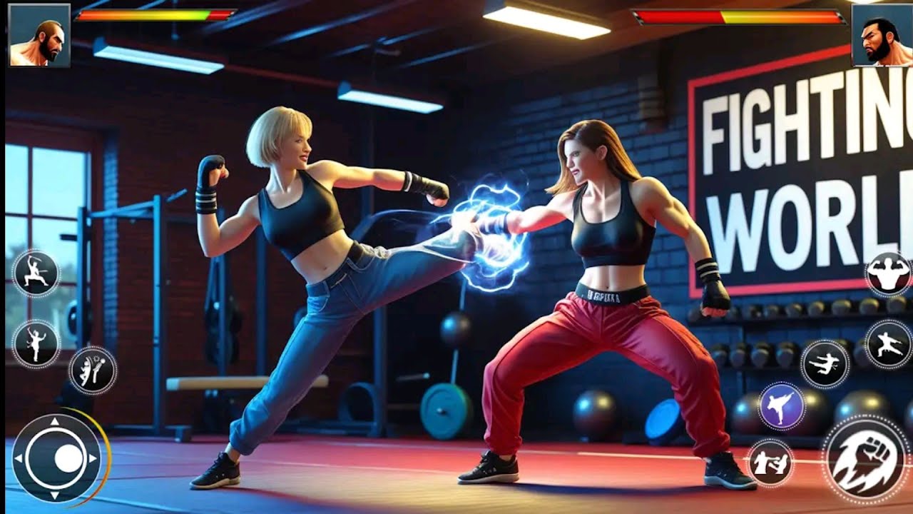 Bodybuilder Karate Fighting - Gameplay (by Pixel Guru Games)