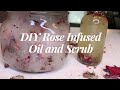 Valentines Series- Aphrodisiac Rose Scub & Infused Body Oil