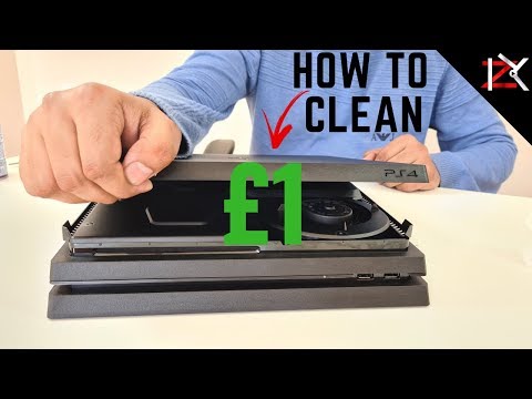 How do clean the dust out of my Playstation 4? | No High Scores
