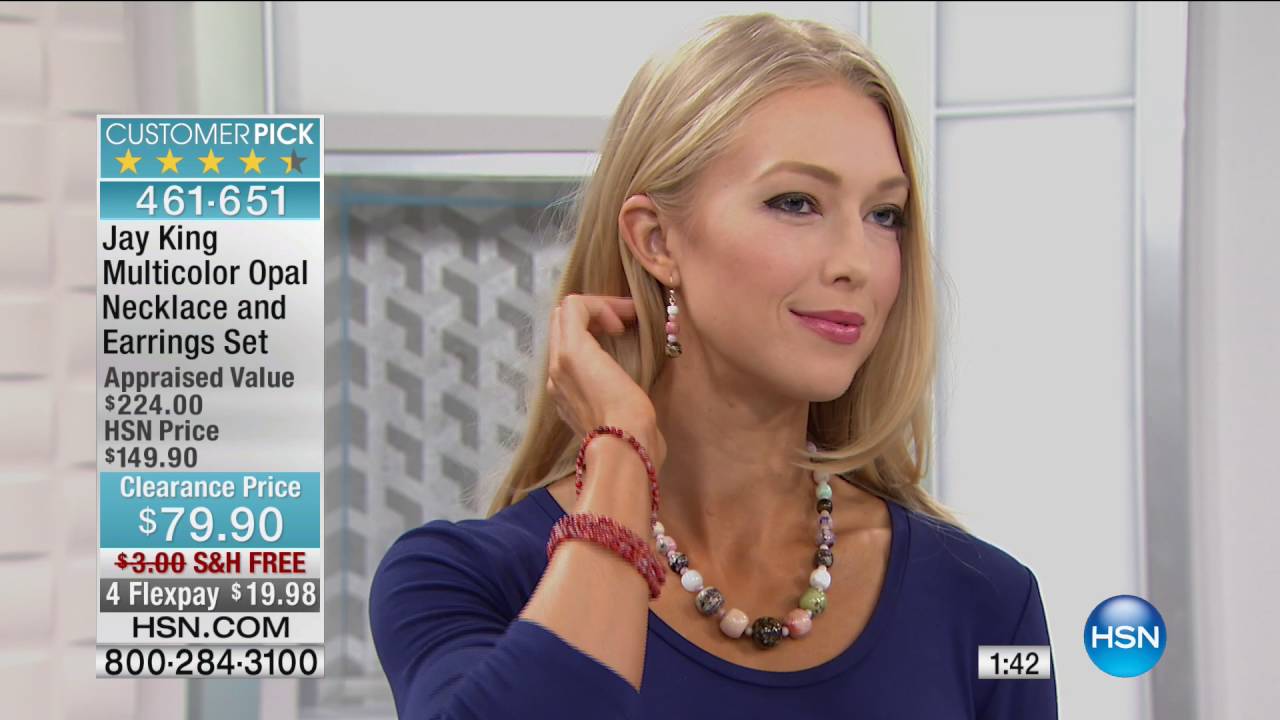 Jay King Sterling Silver Azure Peaks Turquoise Drop Necklace - 20962425 |  HSN