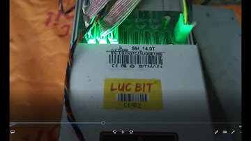 LUCBIT BTC mining machine antminer s9i test