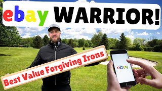 Playing golf with the Best Value £130 Forgiving Irons on eBay!...