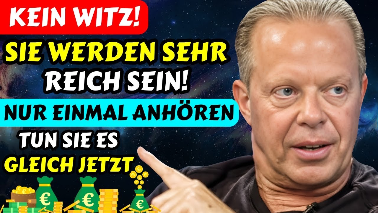 Es ist gruselig!! Sie werden reich sein, wenn Sie nur einmal zuhören! Dr. Joe Dispenza Geld anziehen