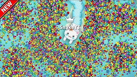 Snake.Io 🐍 Tiny Snake Trolling Top 01 Giant Snakes! Epic Snakeio Gameplay