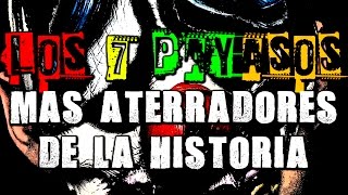 TOP: Los 7 payasos más aterradores de la historia