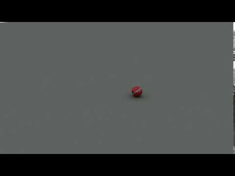 3D Ball Bounce with a Settle-no overshoot yet:)