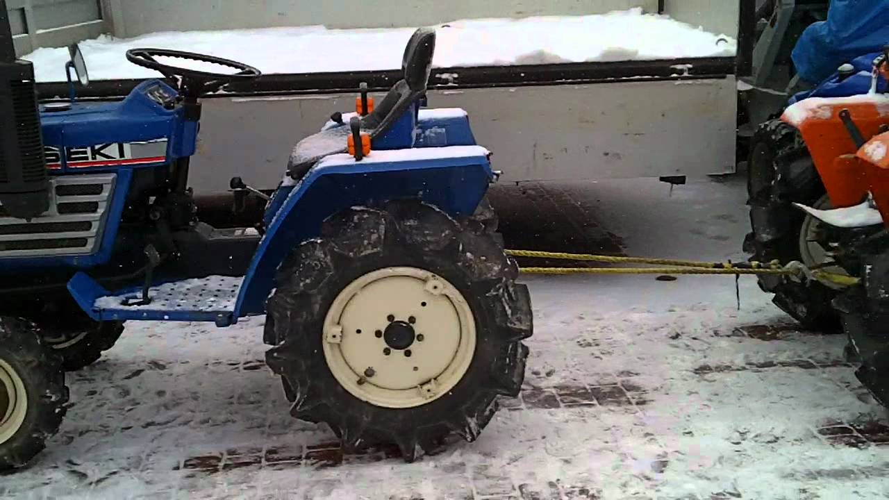 KUBOTA vs ISEKI walka traktorków ogrodniczych. www.traktorkijaponskie